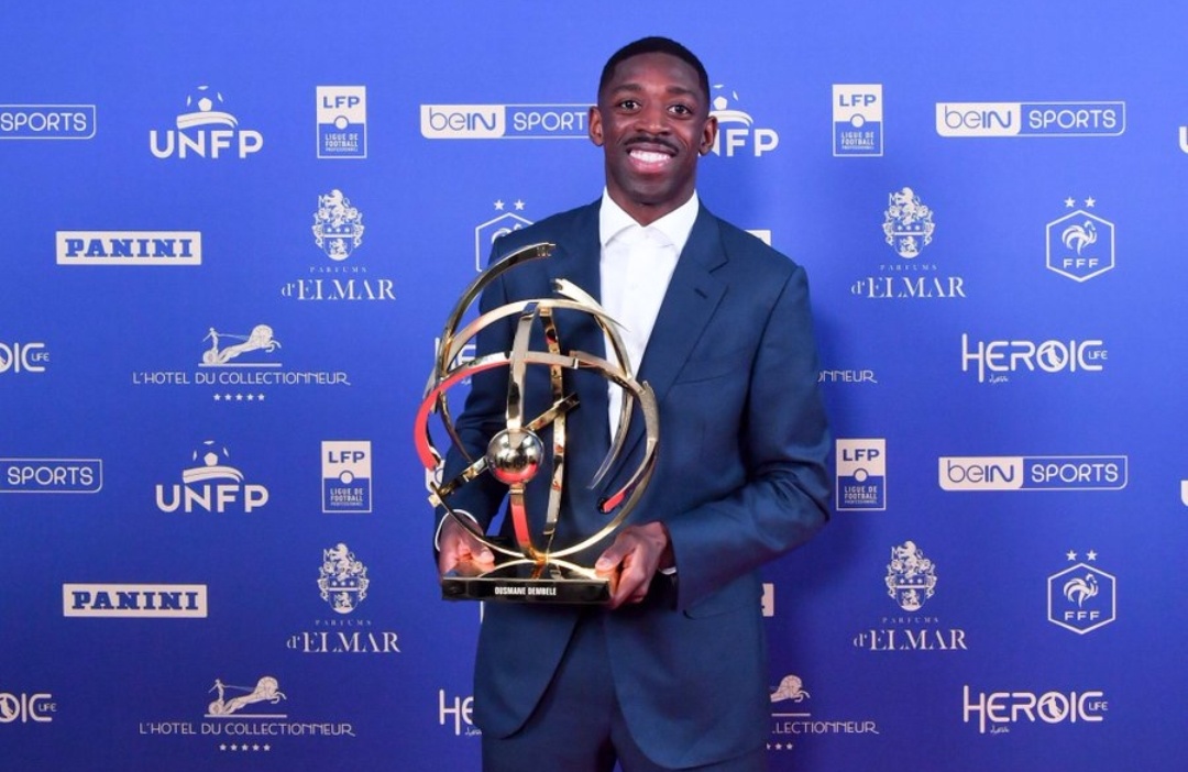 Ousmane Dembele Ligue 1 Player of the Season 2026