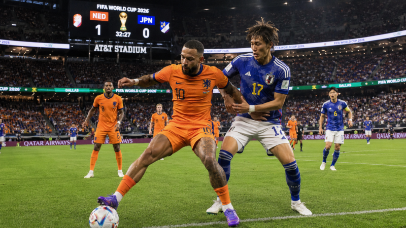 Netherlands vs Japan FIFA World Cup 2026 Group F ka Sabse Bada Muqabla