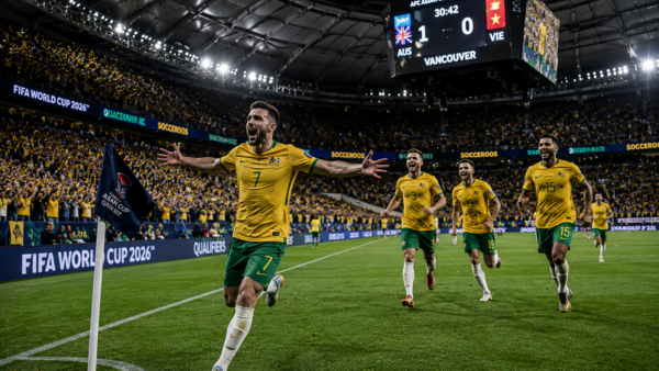 Australia vs Turkey World Cup 2026 Socceroos Stun Calhanoglu with Clinical 2-0 Victory